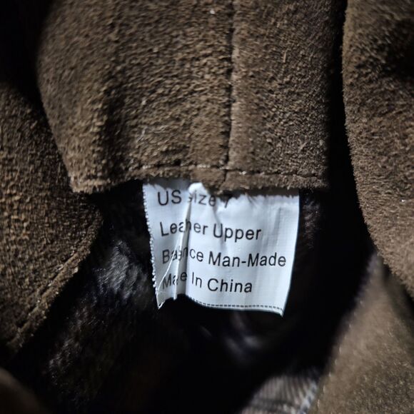 Sbicca Gusto Womens Size 7 Over the Knee Tie Tan Suede Leather 3.5" Heel Boots - Picture 8 of 13